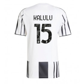 Pánské fotbalový oblečení Juventus Pierre Kalulu #15 Domácí košile 2025-26 Krátkým Rukávem